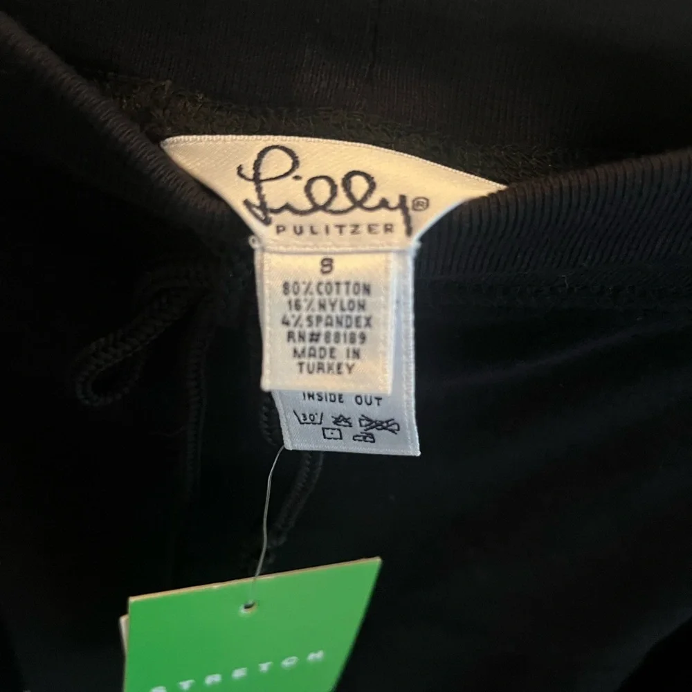 Lilly Terry cloth stretch skirt with front tie. NWT - Picture 2 of 5